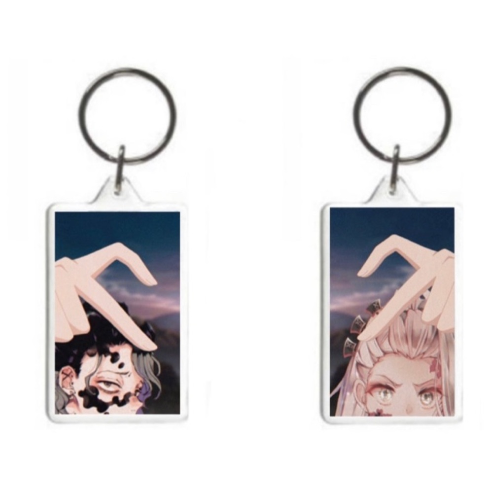 Anime Matching Sibling Inspired Keychain